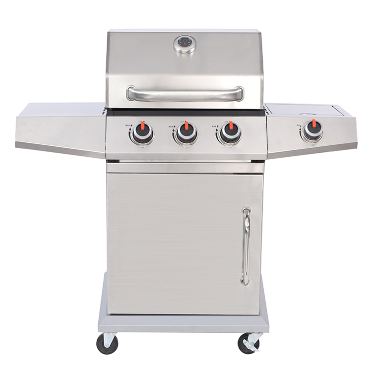 4 Burner BBQ Propane Gas Grill