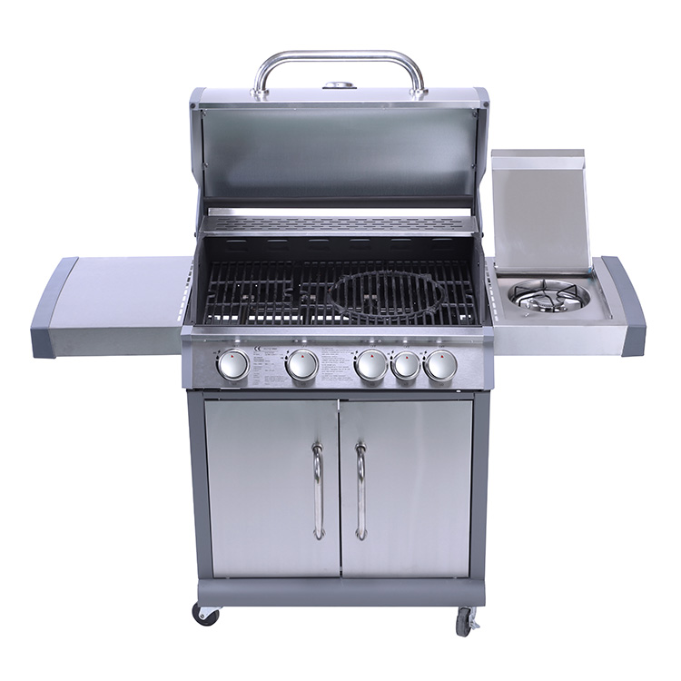 Charcoal Grill With Firebox